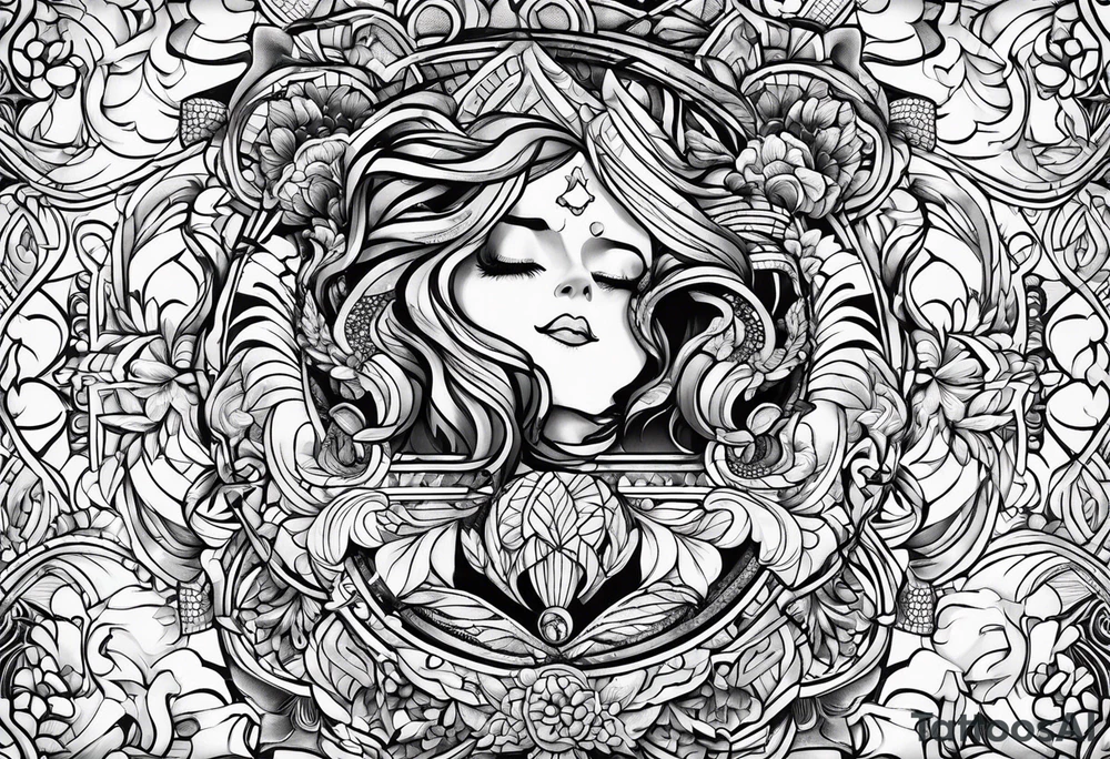 srdce tattoo idea