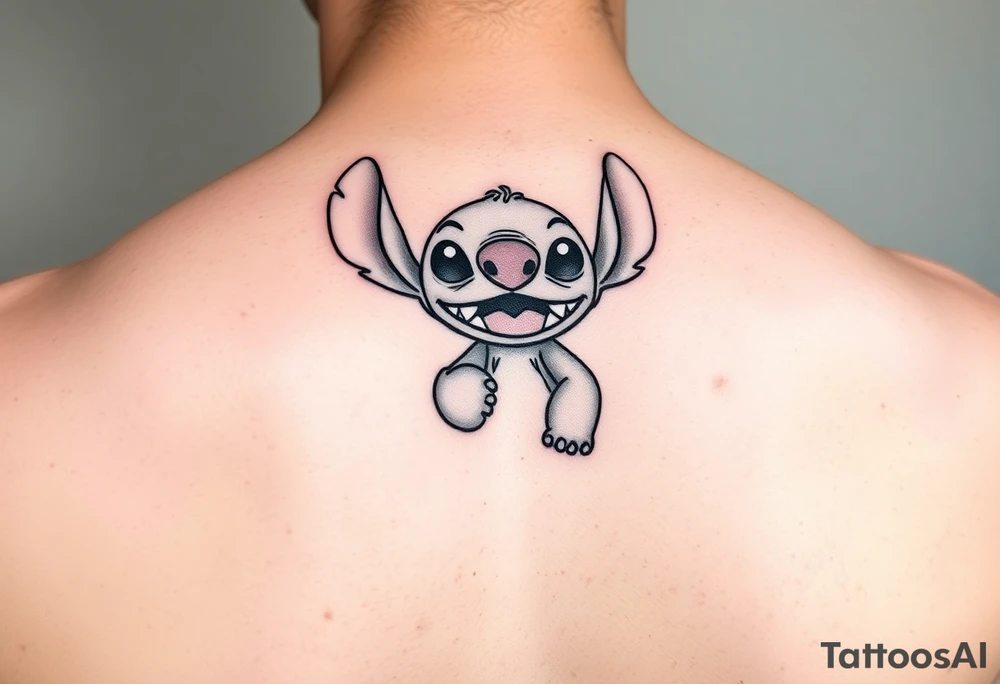 Stitch tattoo from lilo and stitch on arm tattoo idea
