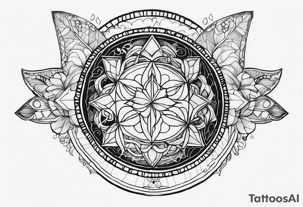 Sleep token trilogy of trauma tattoo idea