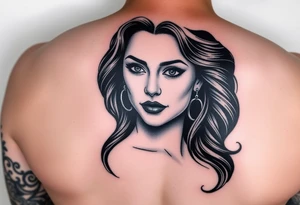 Salma Hayek charreada tattoo idea