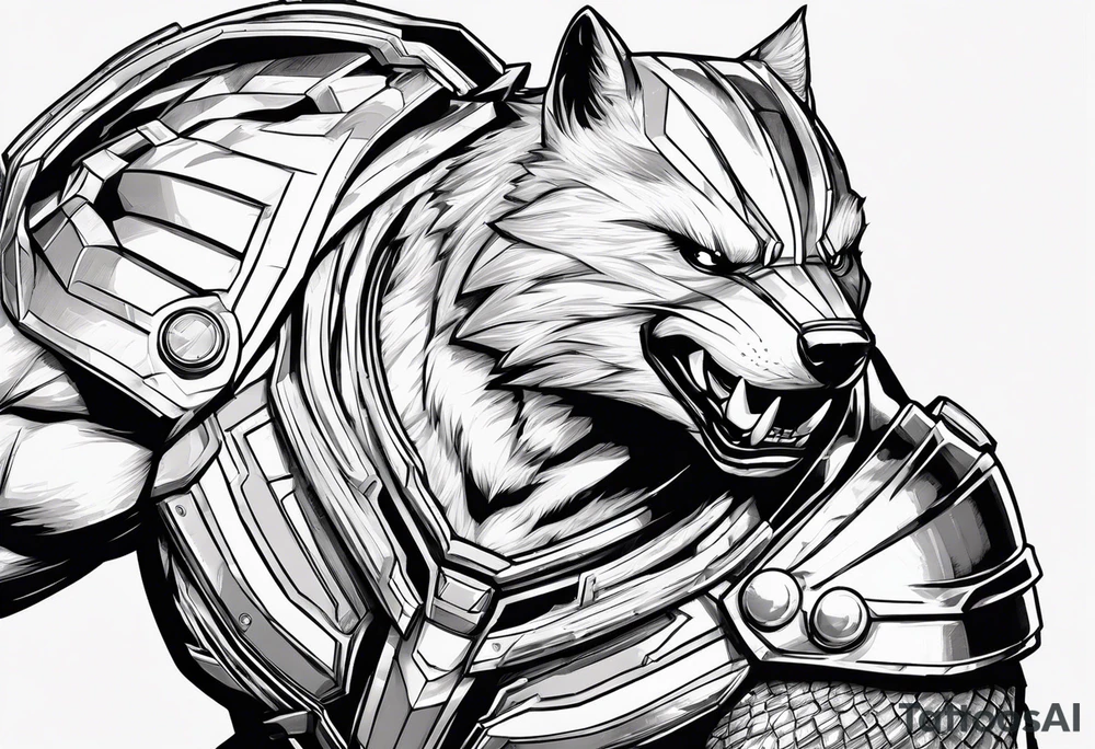 I want to change Avengers Team characters with animals. Hulk will be Badger, Thor will be Alpha Grey Wolf, Captain America will be Bull, Iron Man will be Canary, Black Widow will be Axolotl, Hawk Eye will be Sudan Plated Lizard and Nick Fury will be Cat. tattoo idea