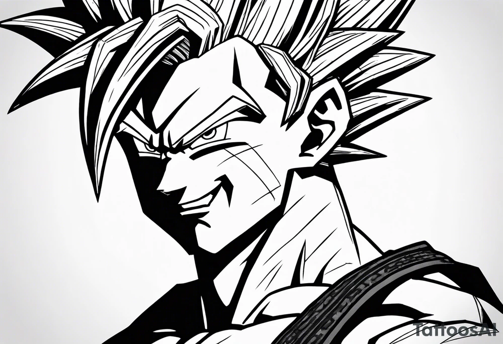 dragonball z tattoo idea