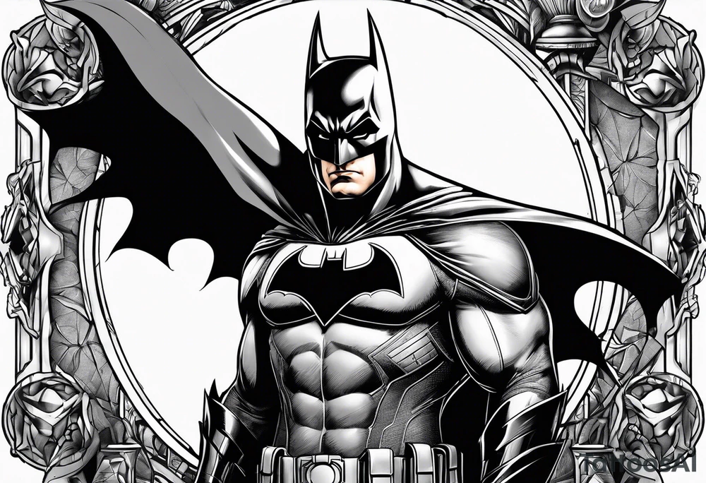 Batman and chip hazard tattoo idea