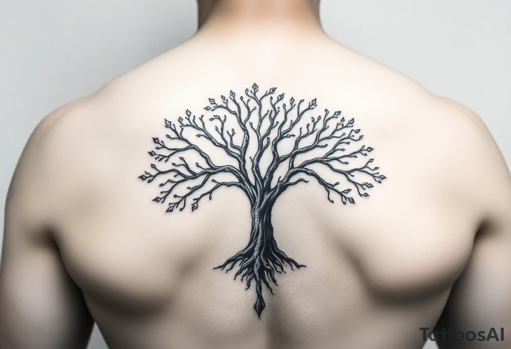 tree of life tattoo idea