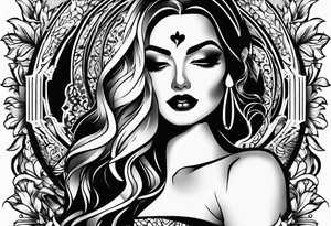 Script “powerful” tattoo idea