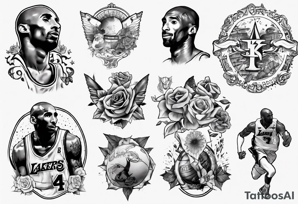 kobe bryant tattoo idea