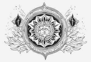 Bene geaserit litany against fear tattoo idea