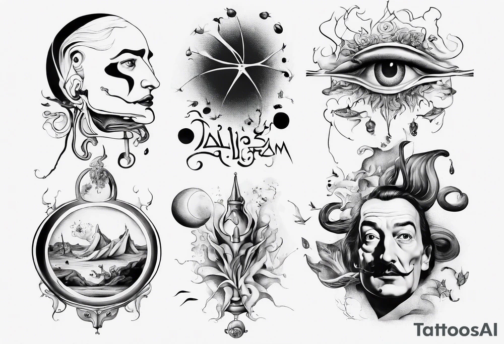 Dali’s dream tattoo idea