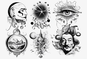 Dali’s dream tattoo idea