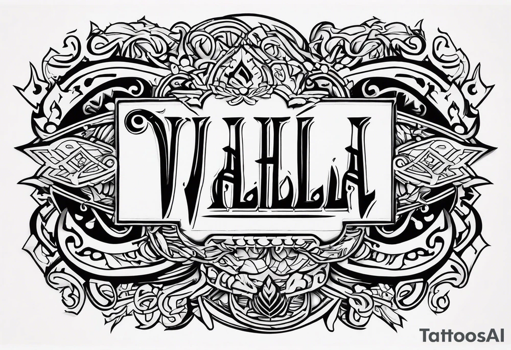 Valhalla tattoo idea