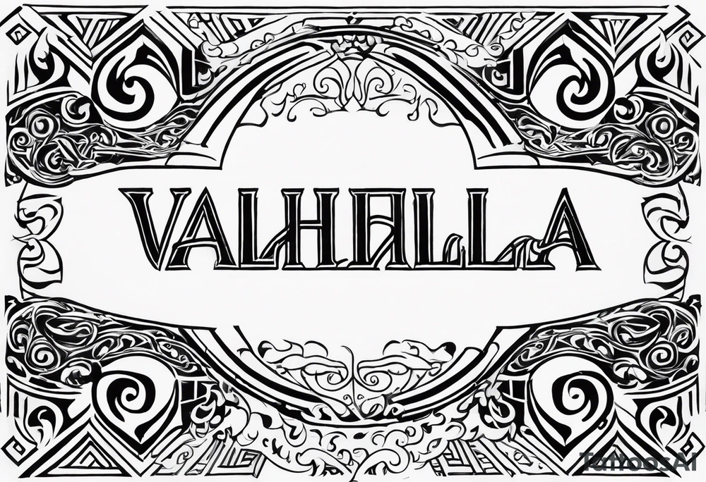 Valhalla 
 steps tattoo idea
