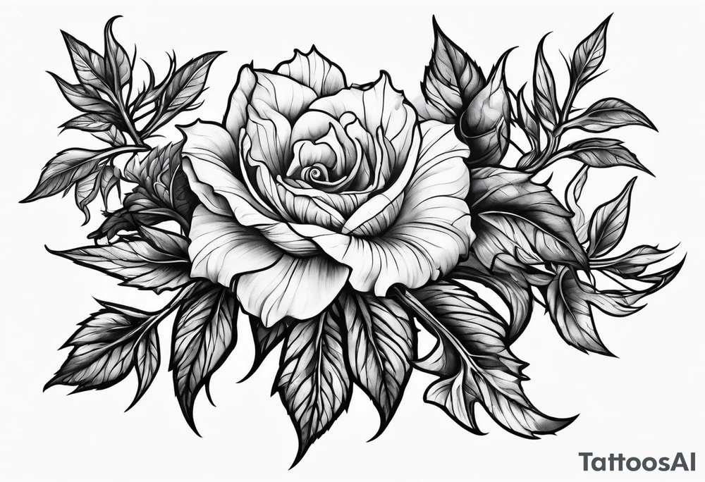 Thorny Vine tattoo idea