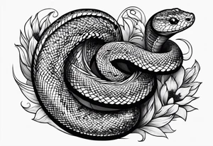 I want a snake tattoo tattoo idea