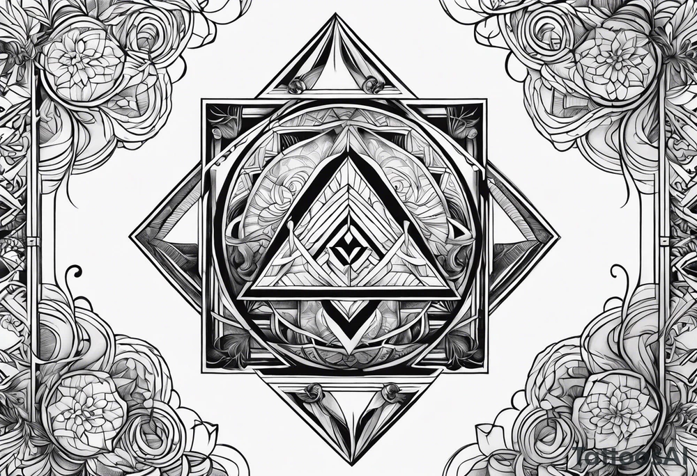 Four elements tattoo idea