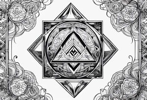 Four elements tattoo idea