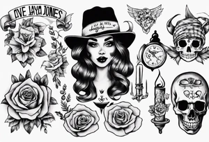 Layla Jones
4-ever and always tattoo idea