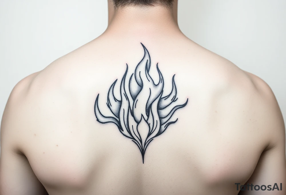 Flame tattoo idea