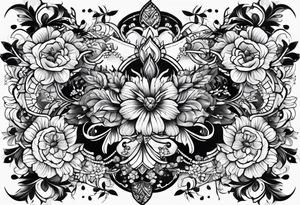 Buttcheeks tattoo idea