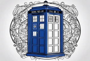 Tardis. tattoo idea