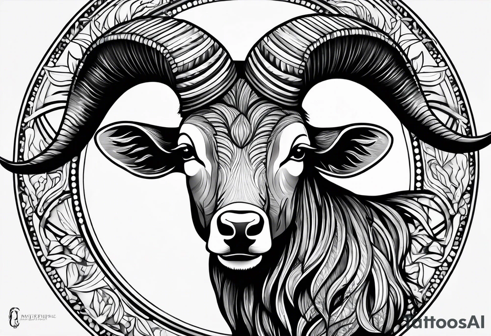 Aries tattoo idea