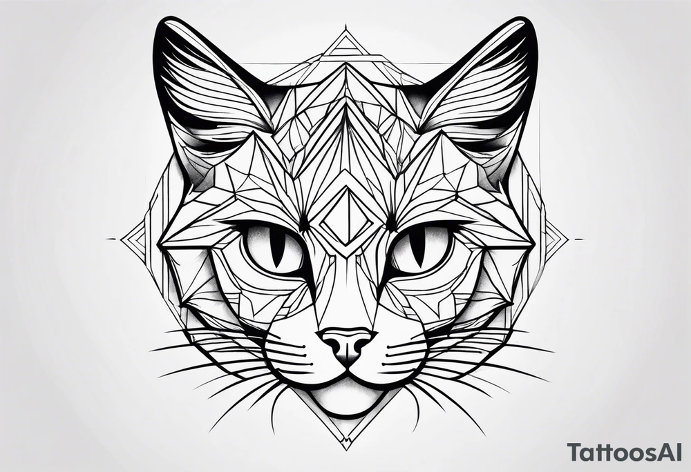Black Cat tattoo idea