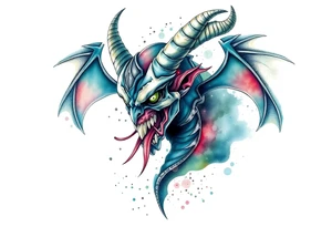 water-demon tattoo idea