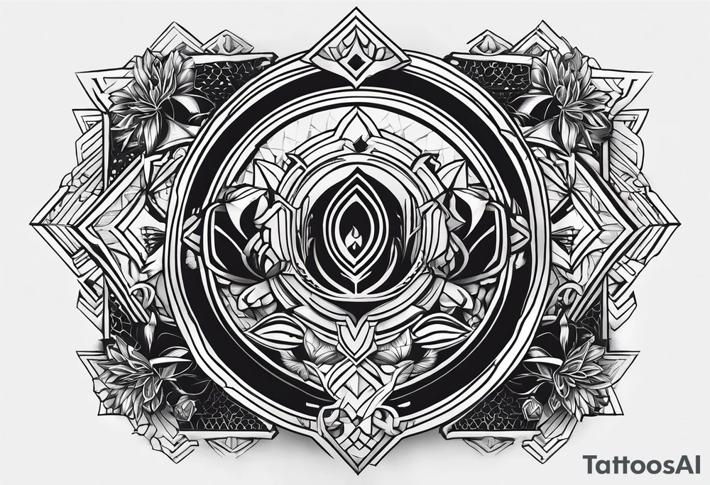 tomorrowland festival logo for 3 friendas tattoo idea