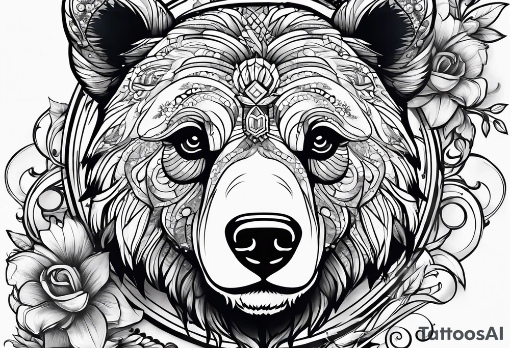t
eddy bear tattoo idea