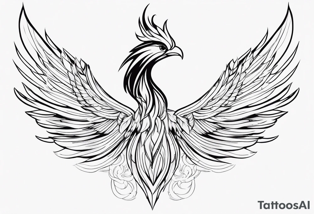 phoenix tattoo idea