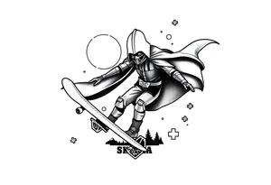 memorial, futuristic, star wars, space, skateboarding, camping, puzzle pieces, video games, heaven, god, outdoors, bullets, Harley Davidson, 
Seth J. Carter AKA "Darth Carter"
12/29/88-01/06/2025 tattoo idea