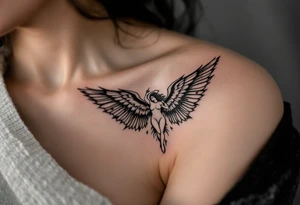 Angels tattoo idea