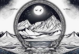 Antarctica tattoo idea