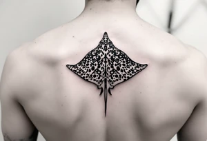 spotted eagle ray tattoo idea