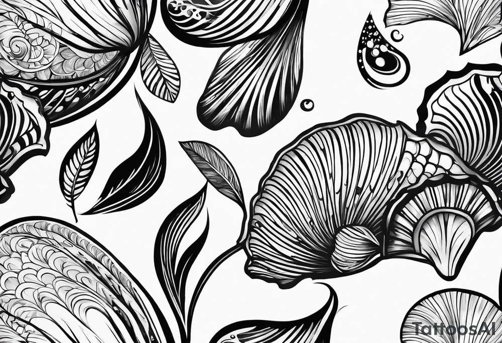 Natilaus shell tattoo idea