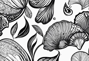Natilaus shell tattoo idea
