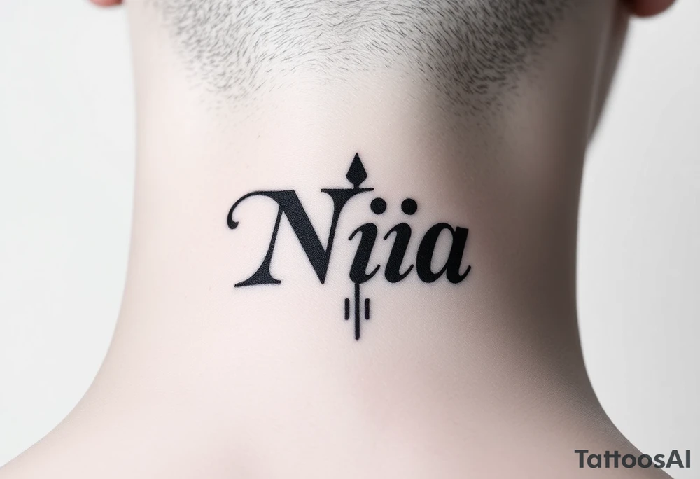 name Nia tattoo idea