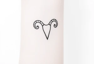 Aries tattoo tattoo idea