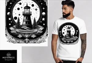 I want a tattoo-inspired design for a t-shirt that features a bold and detailed hourglass with astronomy tattoo idea