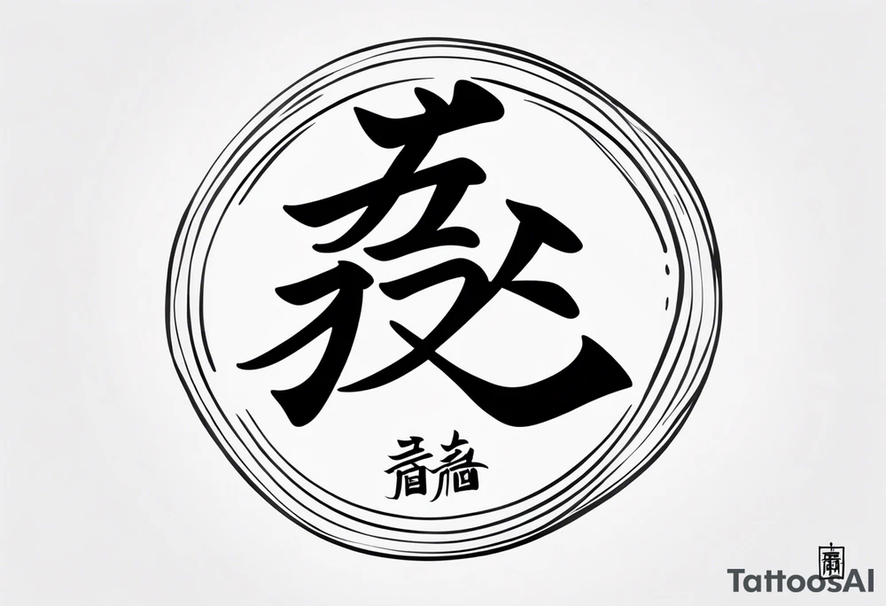 kanji date saying 30 1 2010 tattoo idea