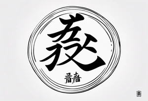 kanji date saying 30 1 2010 tattoo idea