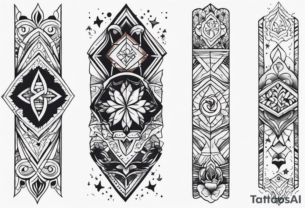 forearm sleeve tattoo idea
