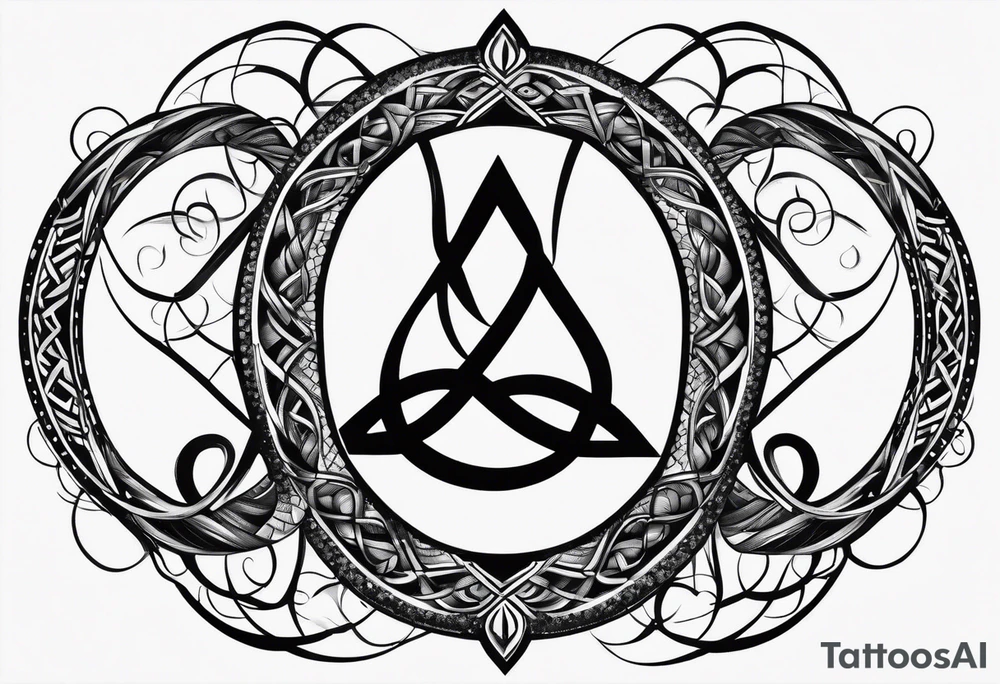 infinity symbol tattoo idea