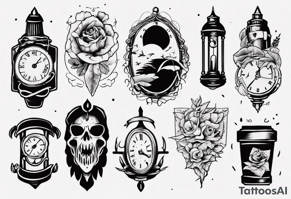 we have little time left tattoo idea