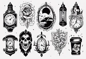 we have little time left tattoo idea