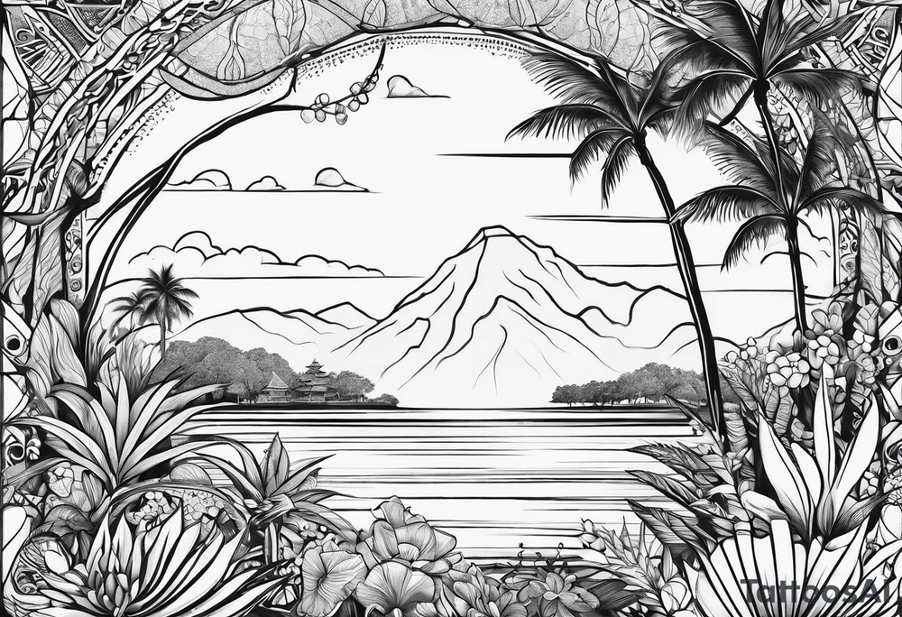 Whidbey Island, Cambodia, Scotland, Ghana, Liberia, Haiti tattoo idea