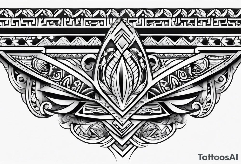 Armband tattoo Polynesian tattoo idea