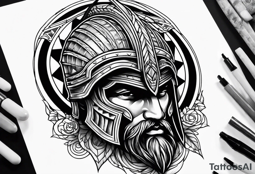 Gladiator tattoo idea