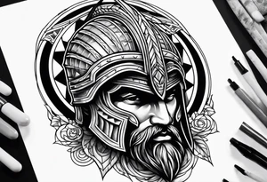 Gladiator tattoo idea
