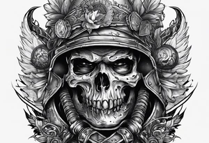 Tattoo showing war tattoo idea