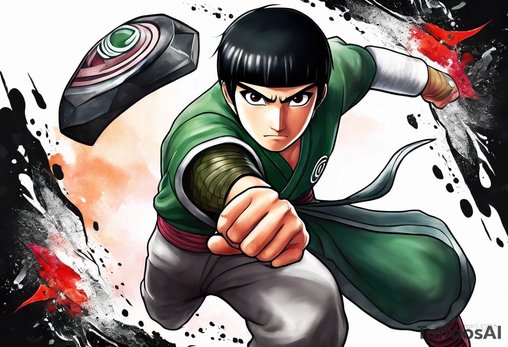 Rock Lee tattoo idea